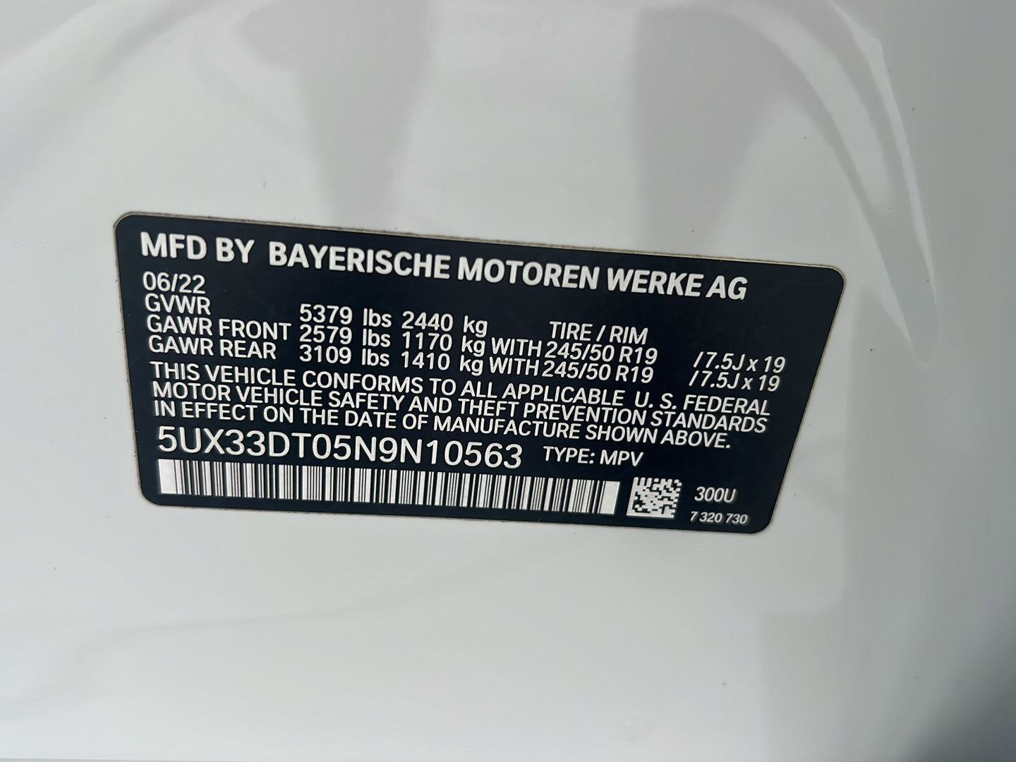 Certified 2022 BMW X4 xDrive30i w/ M Sport Package 2 image 44