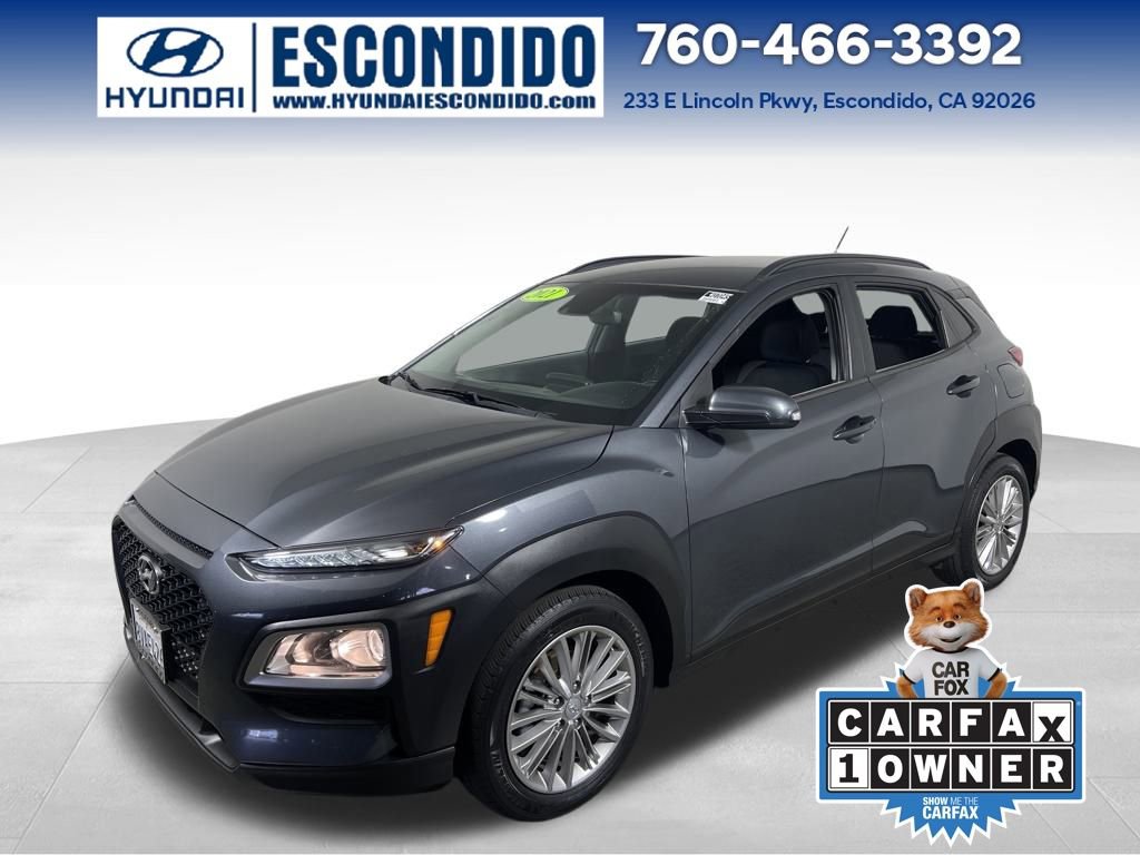 Certified 2021 Hyundai Kona SEL