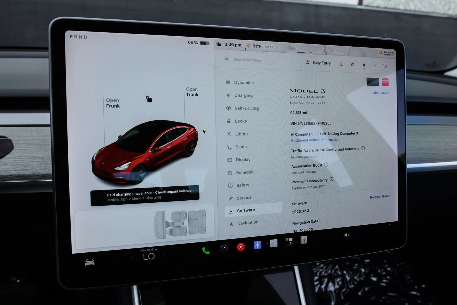Used 2019 Tesla Model 3 Performance AWD/4WD image 18
