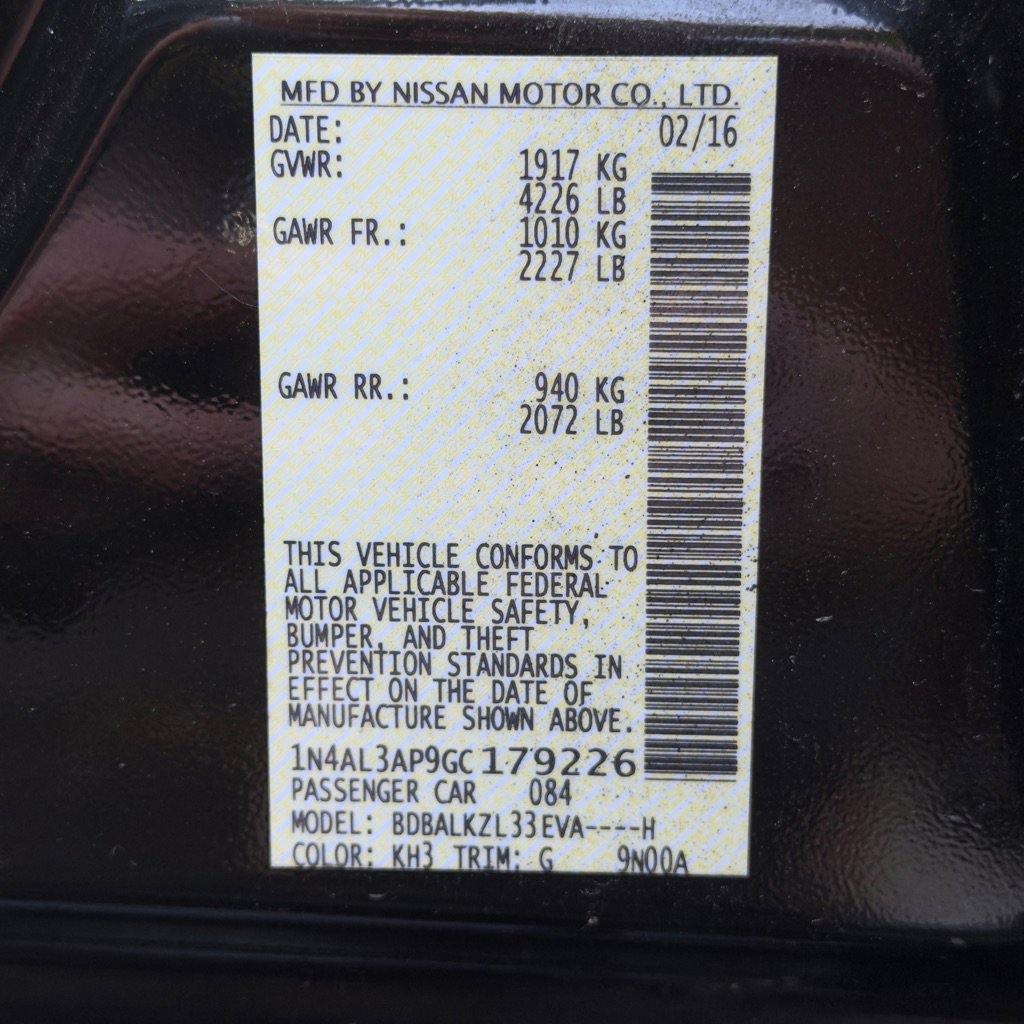 Used 2016 Nissan Altima 2.5 SV w/ Convenience Package FWD image 50