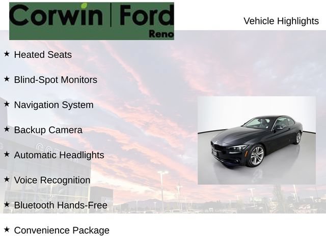 Used 2019 BMW 430i Convertible w/ Convenience Package RWD image 7