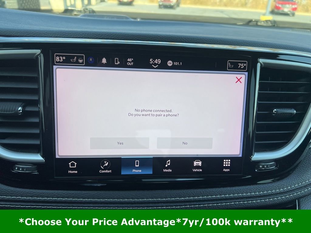 Certified 2022 Chrysler Pacifica Touring-L w/ S Appearance Package image 85