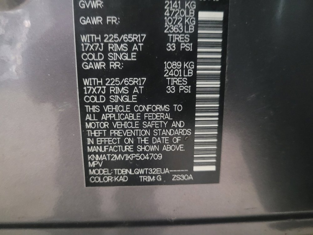 Used 2019 Nissan Rogue SV AWD/4WD image 33