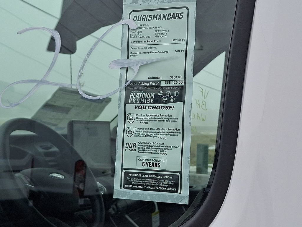New 2026 Ford Transit 250 148 Medium Roof Extended AWD image 19