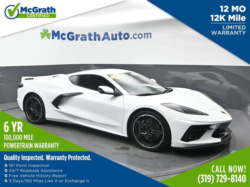 Used 2022 Chevrolet Corvette Stingray Coupe w/ Z51 Performance Package