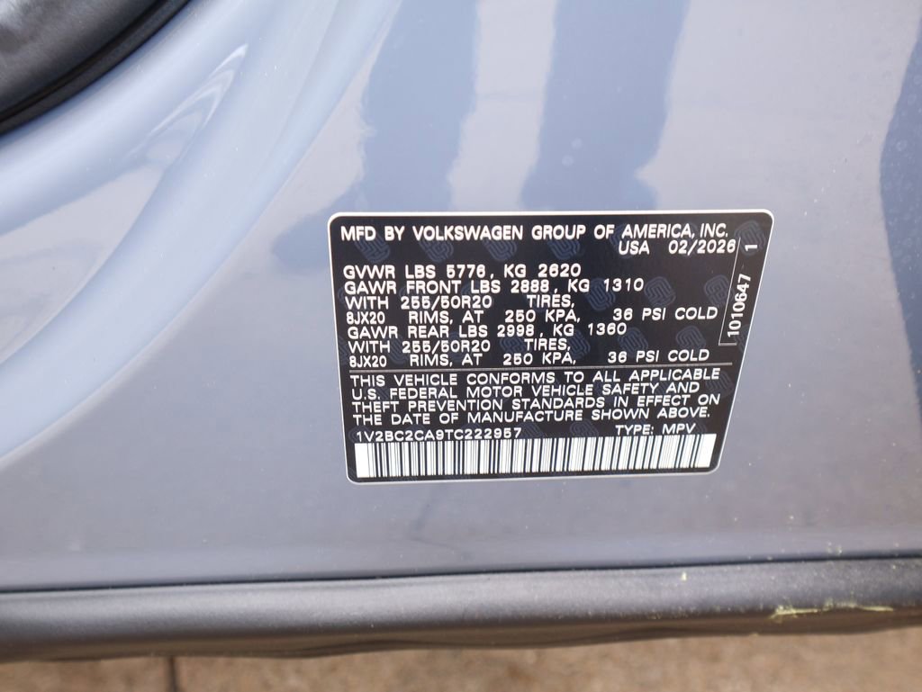 New 2026 Volkswagen Tiguan SE R-Line AWD/4WD image 33