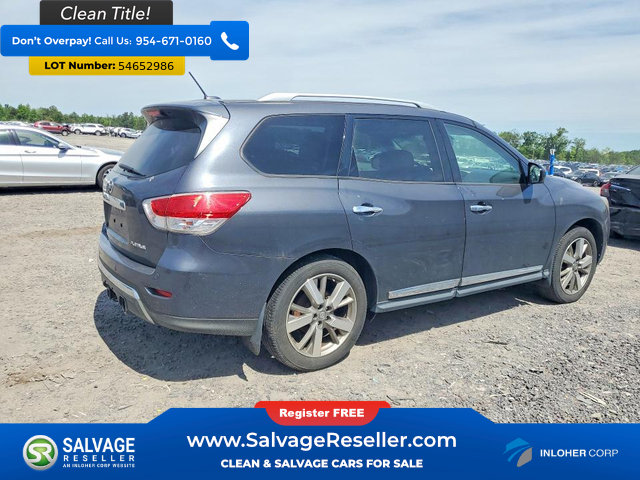 Used 2014 Nissan Pathfinder Platinum w/ Platinum Premium Package FWD image 4