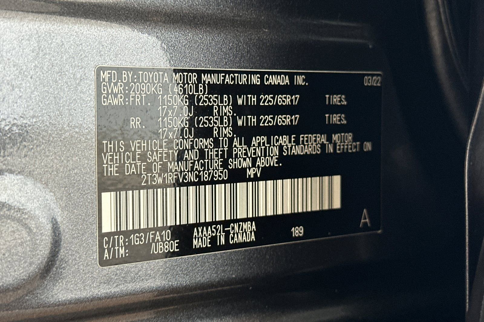 Certified 2022 Toyota RAV4 XLE w/ Convenience Package image 29