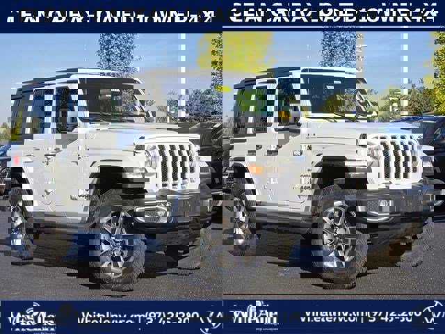 Used 2021 Jeep Wrangler Unlimited Sahara w/ Cold Weather Group image 1