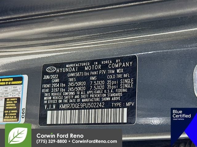 Used 2023 Hyundai Palisade Calligraphy w/ Cargo Package image 38