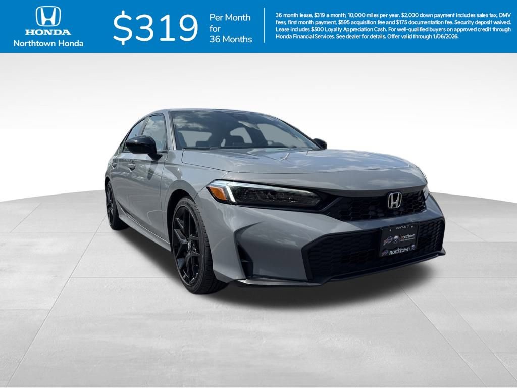 New 2026 Honda Civic Sport