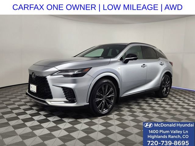 Used 2023 Lexus RX 350 F Sport w/ Accessory Package (Z1) AWD/4WD image 1