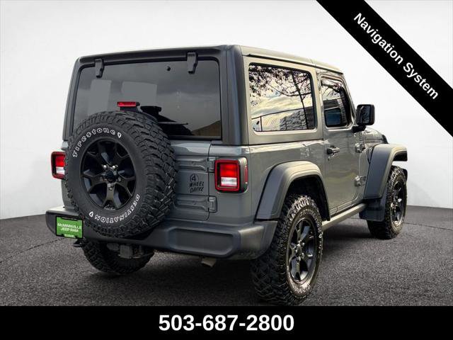 Certified 2022 Jeep Wrangler Sport AWD/4WD image 5