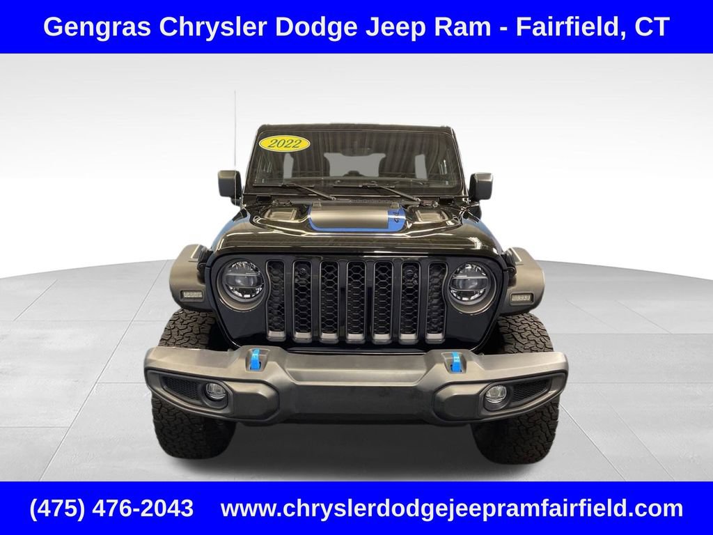 Certified 2022 Jeep Wrangler Unlimited Rubicon 4xe w/ Cold Weather Group AWD/4WD image 2