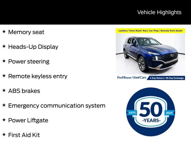 Used 2023 Hyundai Santa Fe Calligraphy w/ Cargo Package image 11