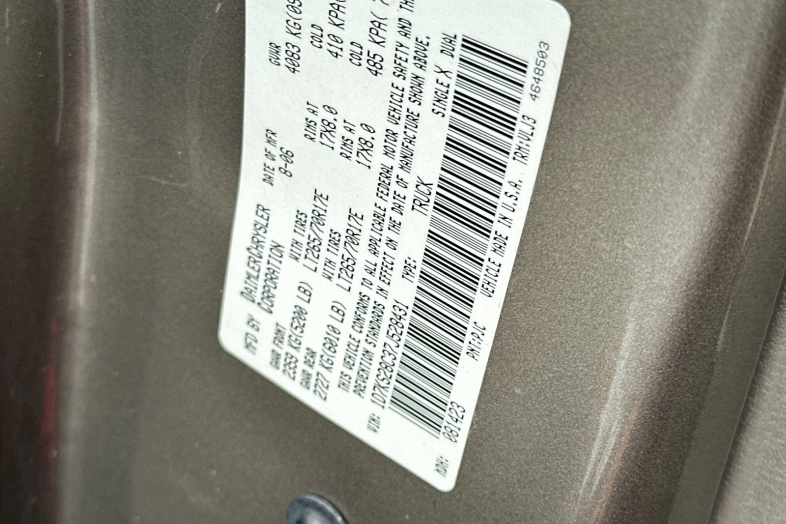 Used 2007 Dodge Ram 2500 Truck Laramie AWD/4WD image 27