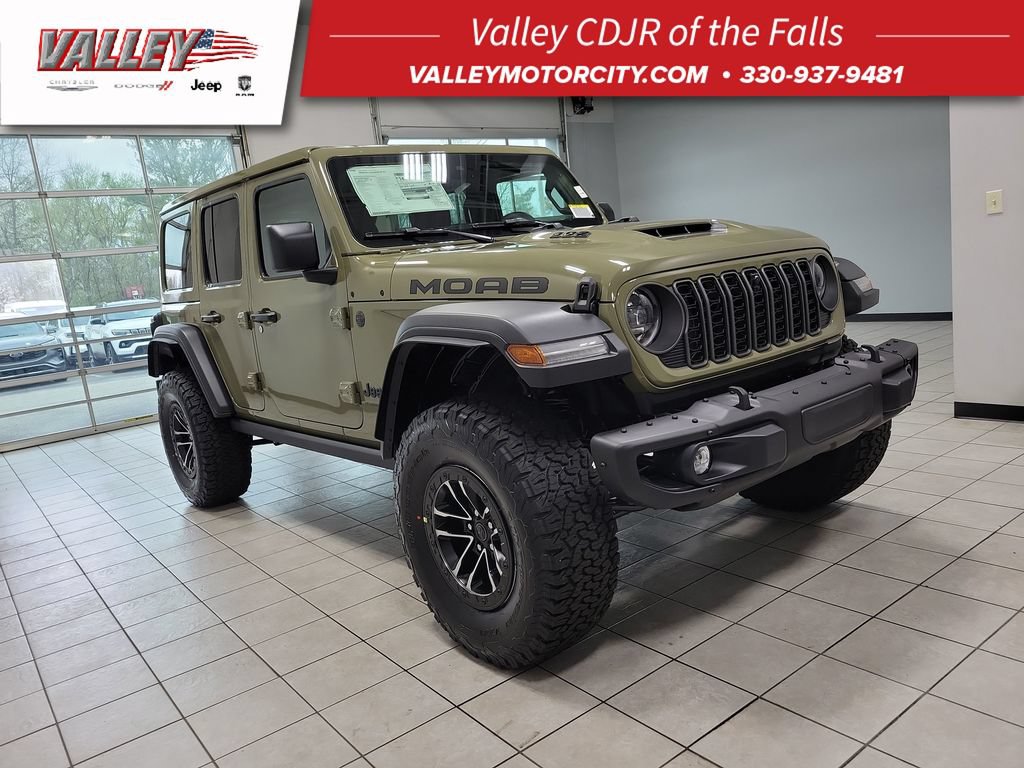 New 2026 Jeep Wrangler Unlimited Rubicon 392 w/ Quick Order Package 27X Moab