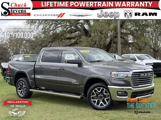 New 2026 RAM 1500 Laramie w/ Chrome Appearance Group