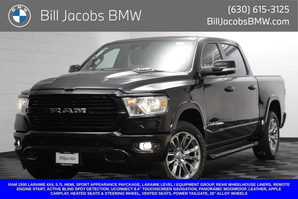 Used 2022 RAM 1500 Laramie w/ Sport Appearance Package AWD/4WD image 1
