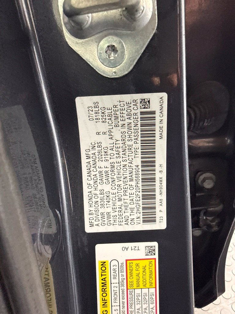 Certified 2023 Honda Civic LX image 17