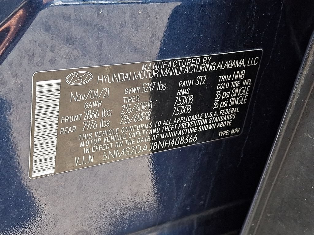 Used 2022 Hyundai Santa Fe SEL AWD/4WD image 27