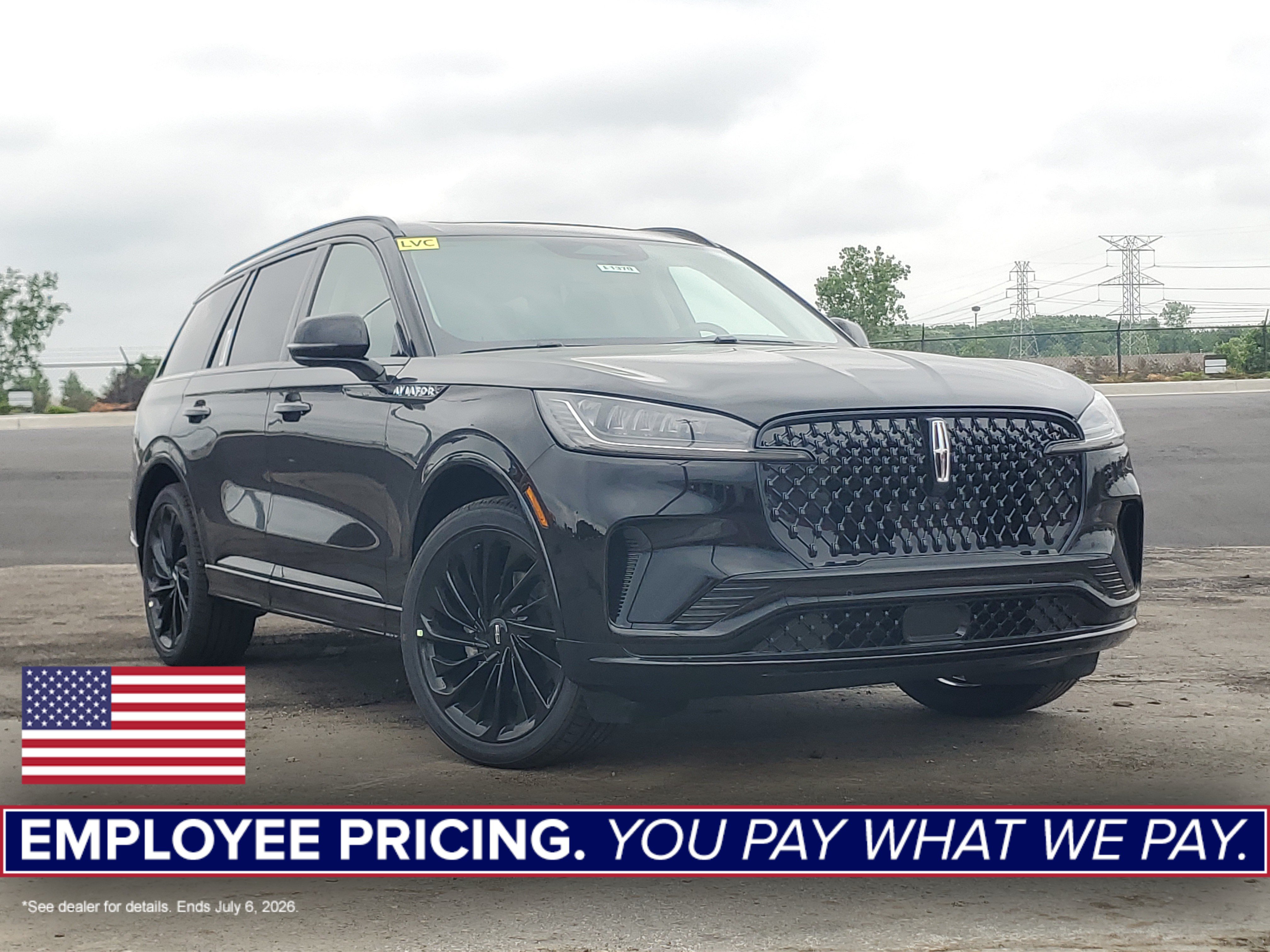 New 2026 Lincoln Aviator Reserve w/ Jet Appearance Package