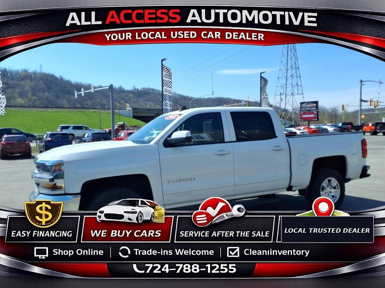 Used 2018 Chevrolet Silverado 1500 LT w/ All Star Edition RWD image 3
