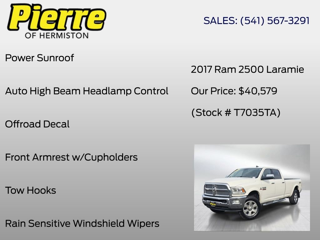 Used 2017 RAM 2500 Laramie image 7
