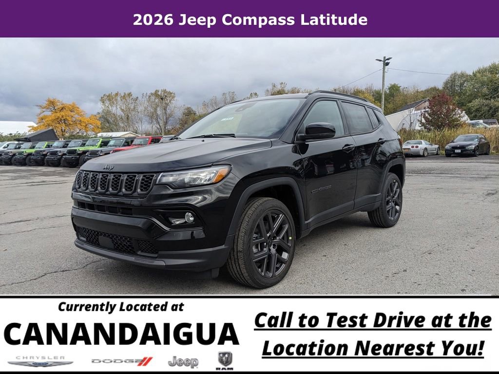 New 2026 Jeep Compass Latitude w/ Quick Order Package 29K image 8