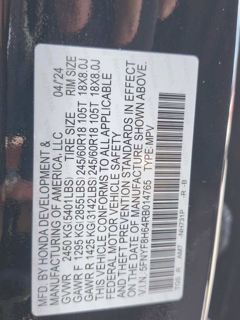 Certified 2024 Honda Passport TrailSport image 19