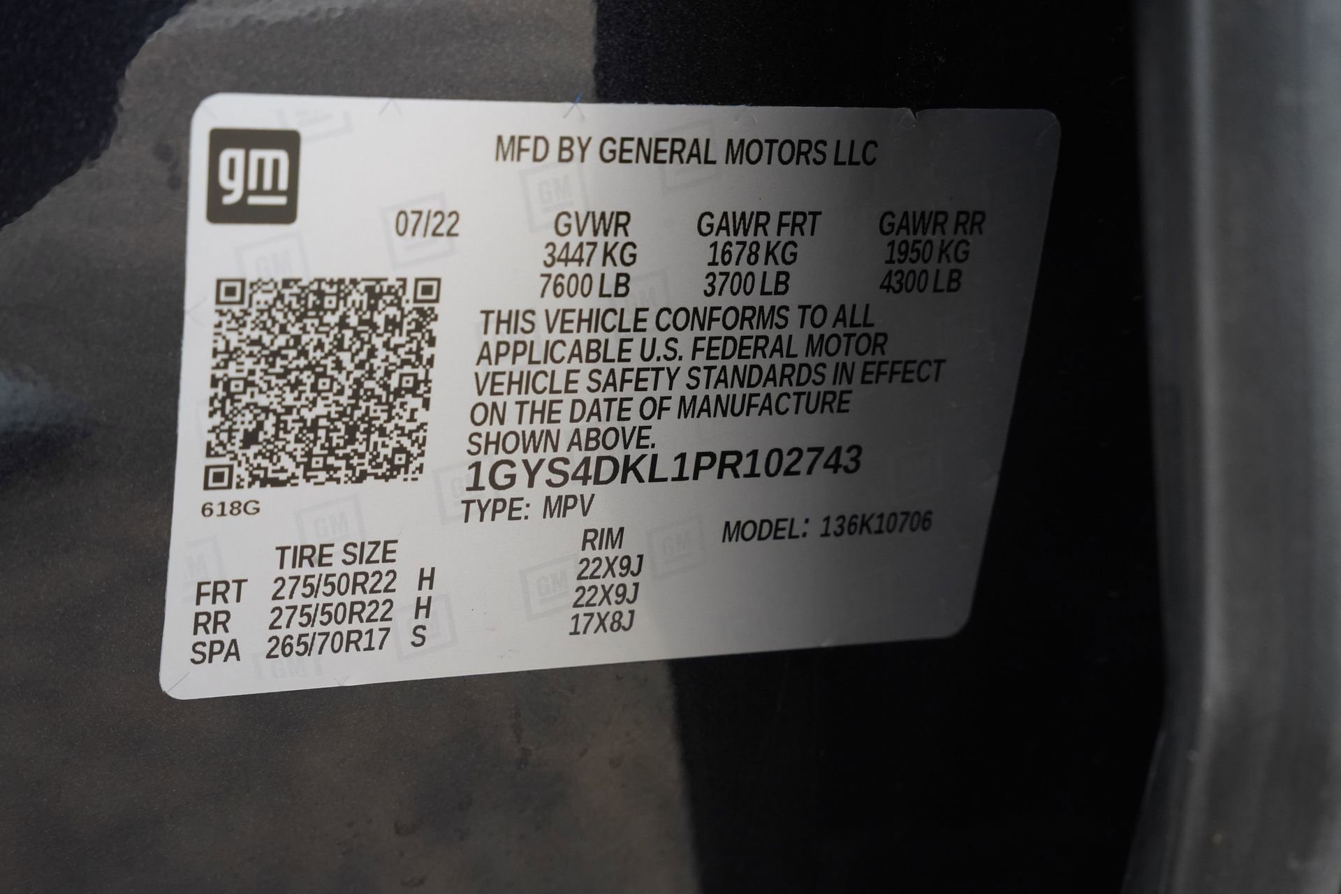 Certified 2023 Cadillac Escalade Premium Luxury Platinum image 31