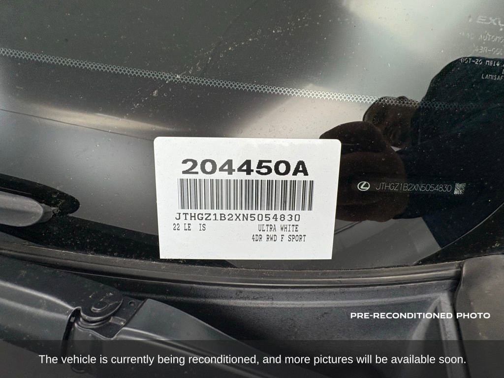 Used 2022 Lexus IS 350 F Sport image 19