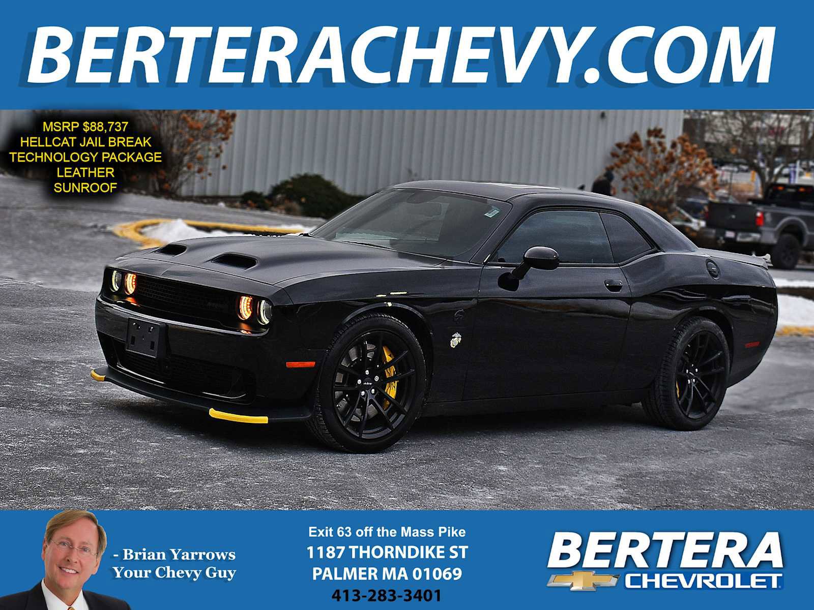 Used 2023 Dodge Challenger SRT Hellcat image 1