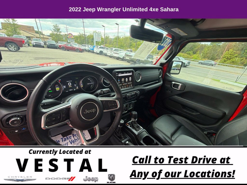 Used 2022 Jeep Wrangler Unlimited Sahara AWD/4WD image 13