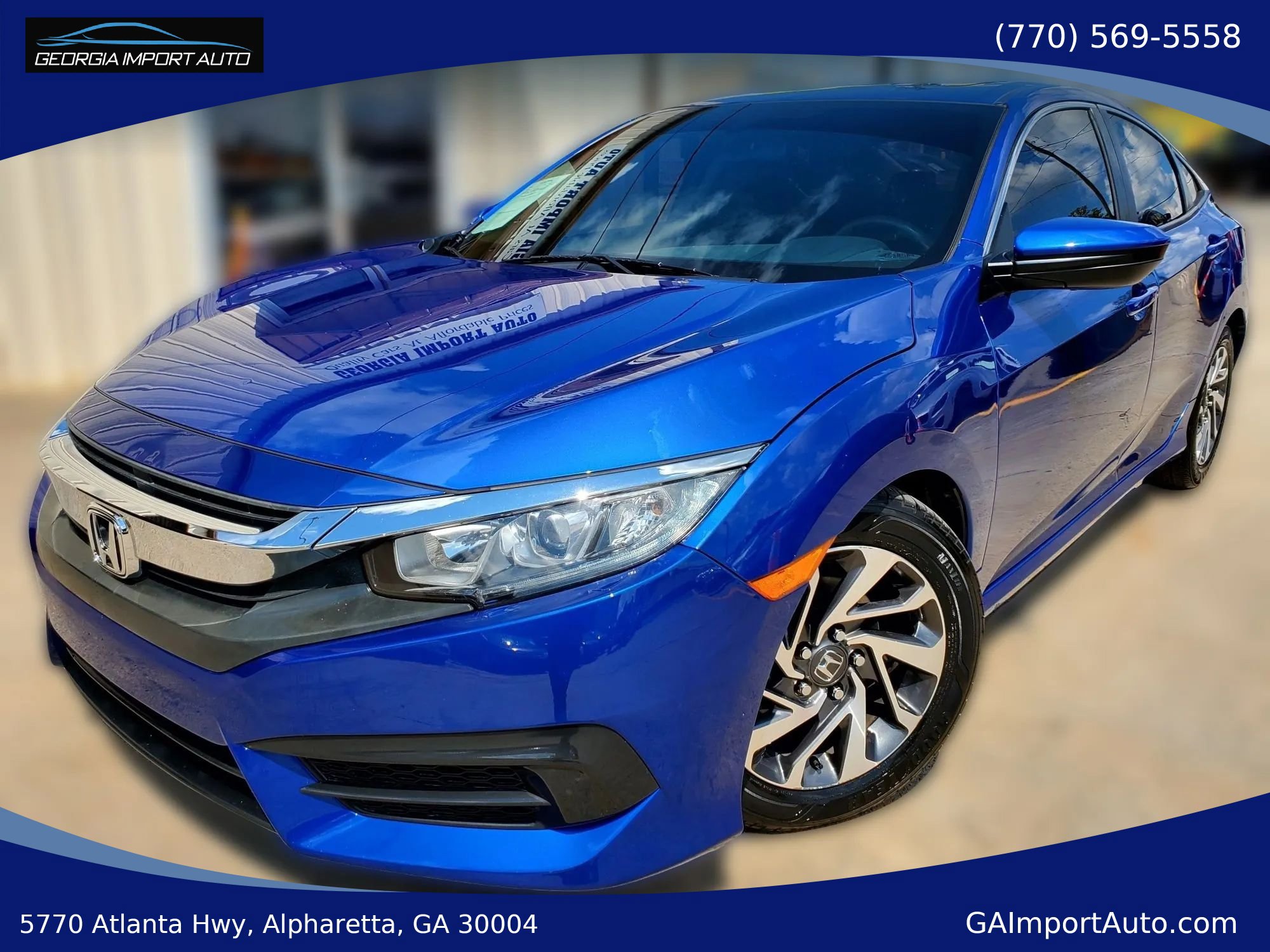 Used 2017 Honda Civic EX image 1