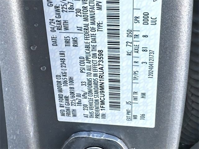 Used 2024 Ford Escape ST-Line image 29