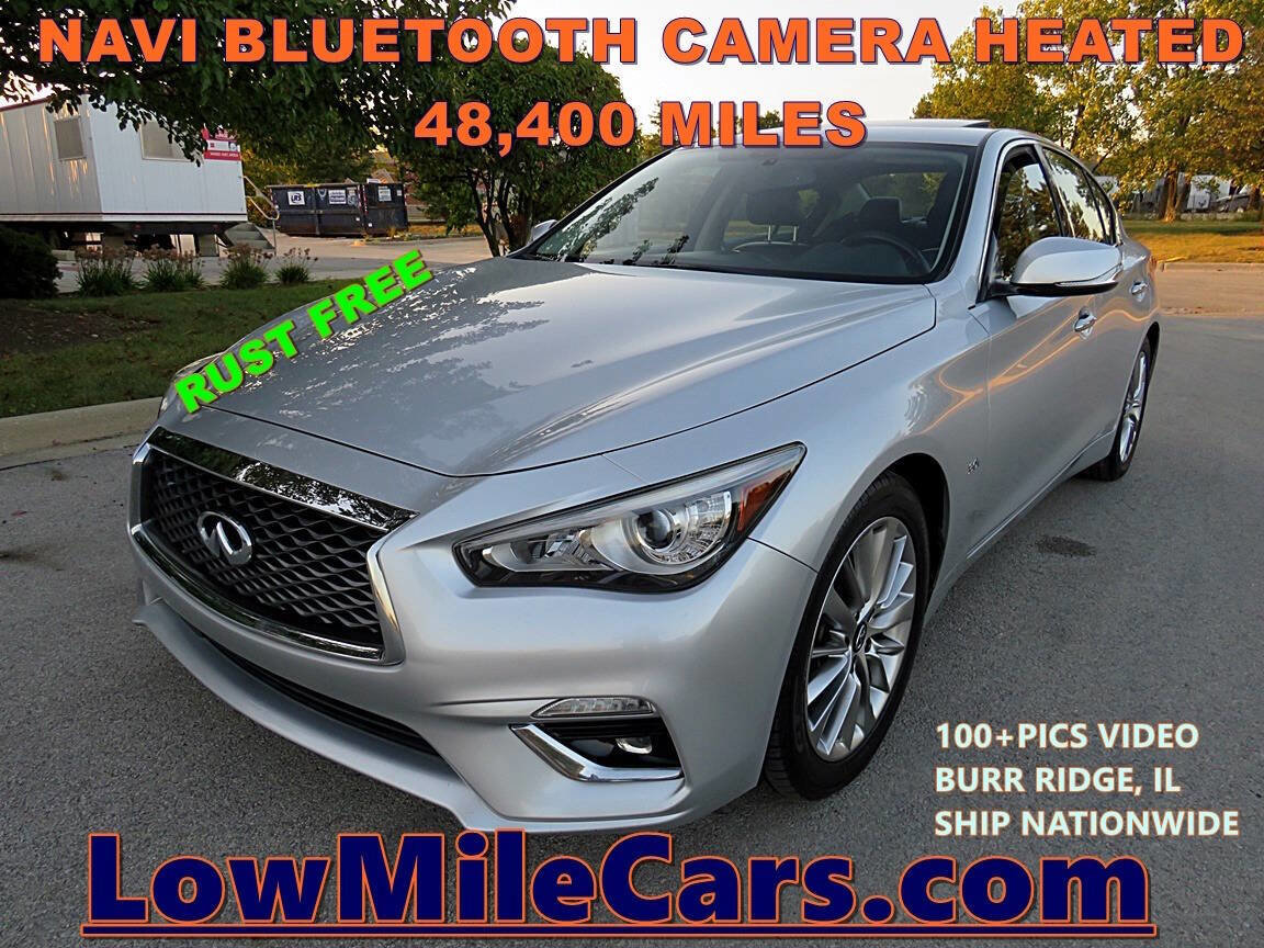 Used 2019 INFINITI Q50 Luxe w/ Essential Package (3.0T Luxe) image 82