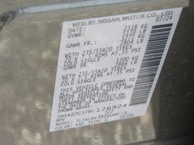 Certified 2024 Nissan Murano SL FWD image 23