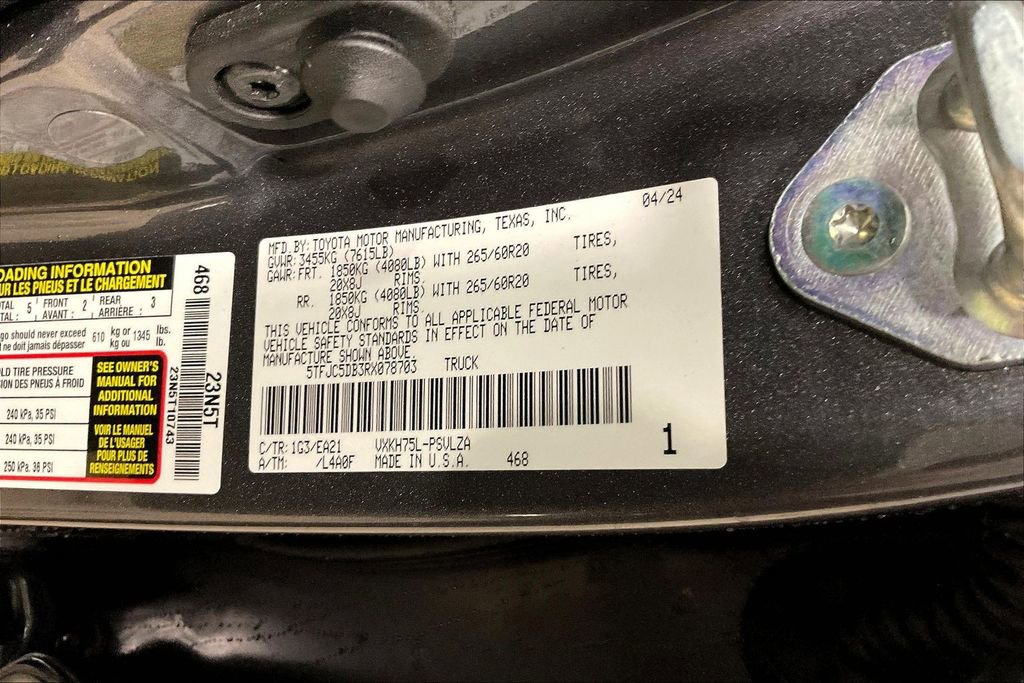 Used 2024 Toyota Tundra Limited image 20