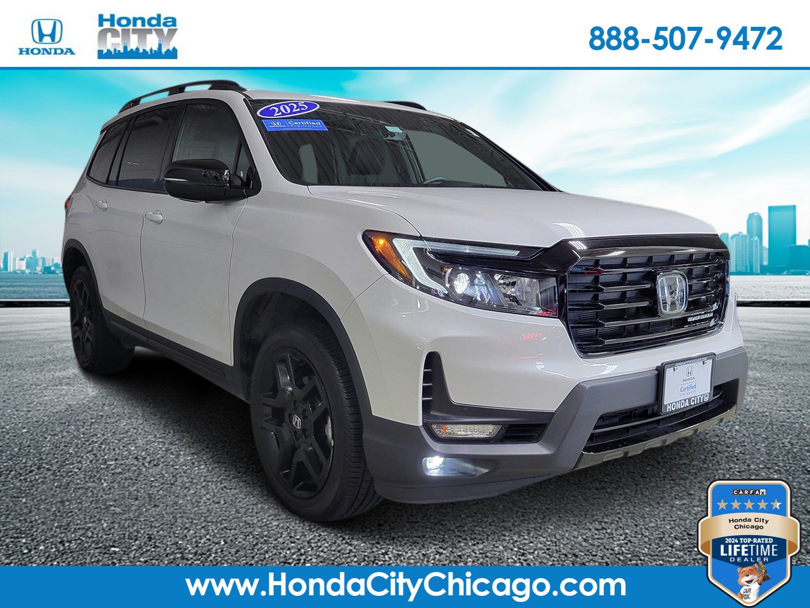 Certified 2025 Honda Passport Black Edition image 1