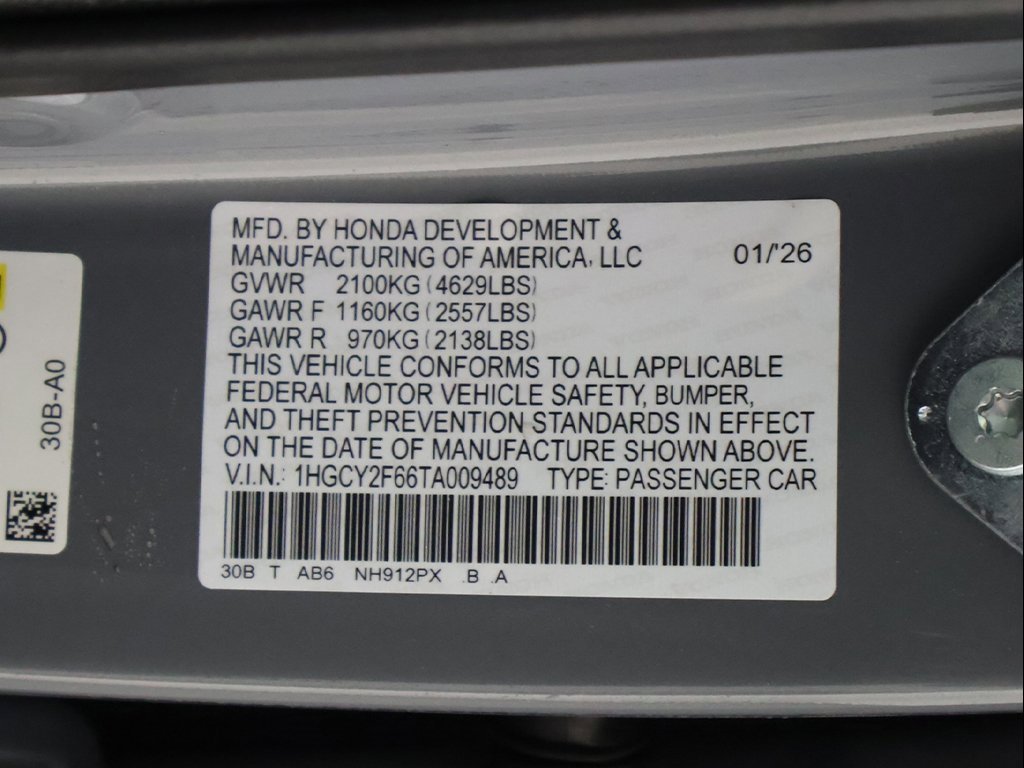 New 2026 Honda Accord EX-L image 25