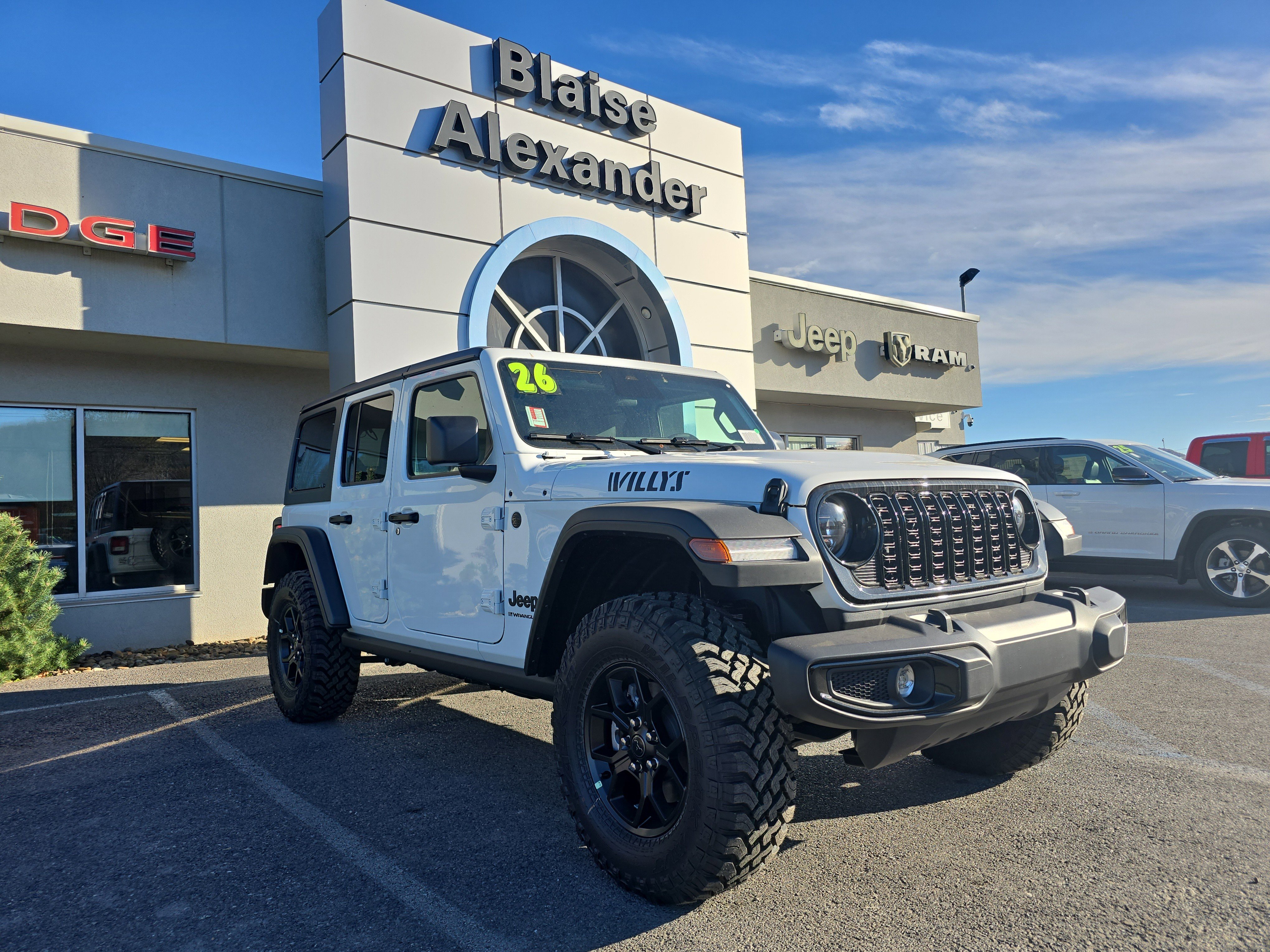 New 2026 Jeep Wrangler Willys
