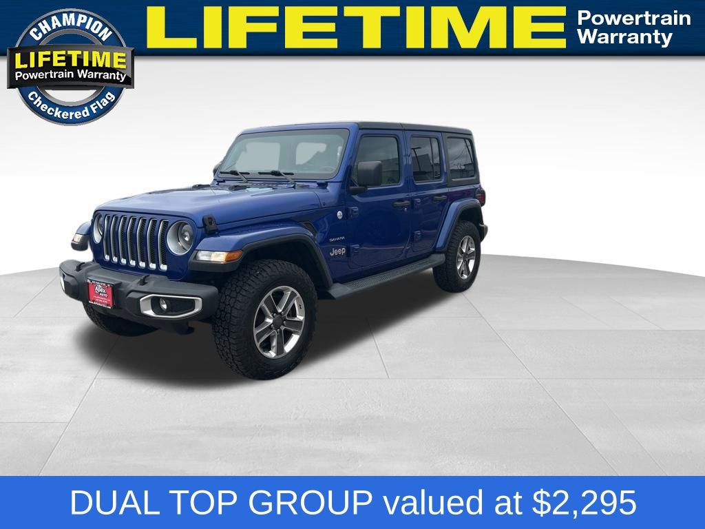 Used 2019 Jeep Wrangler Unlimited Sahara w/ Dual Top Group