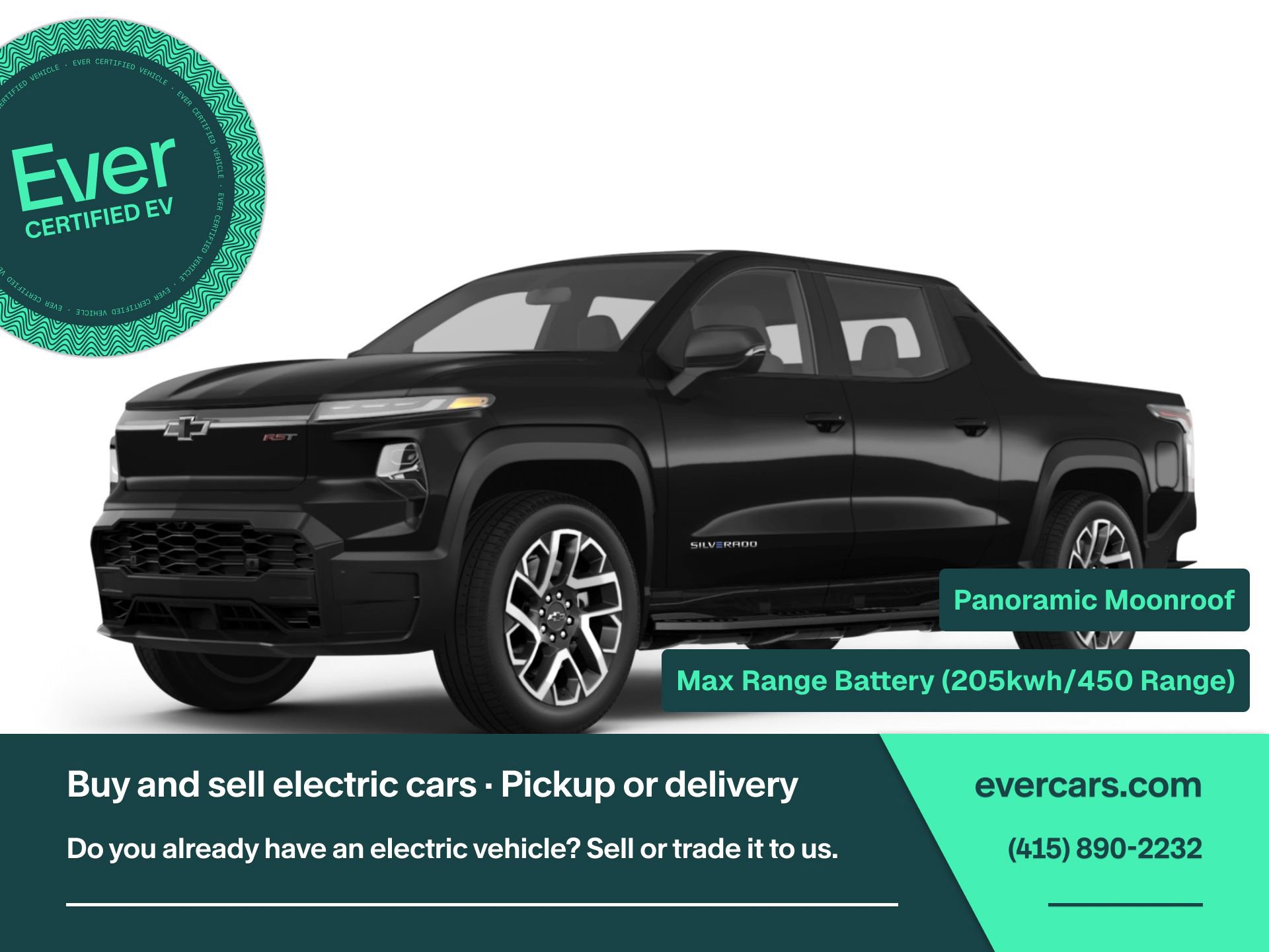 Used 2024 Chevrolet Silverado EV RST