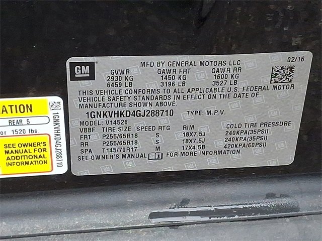 Used 2016 Chevrolet Traverse LT image 23