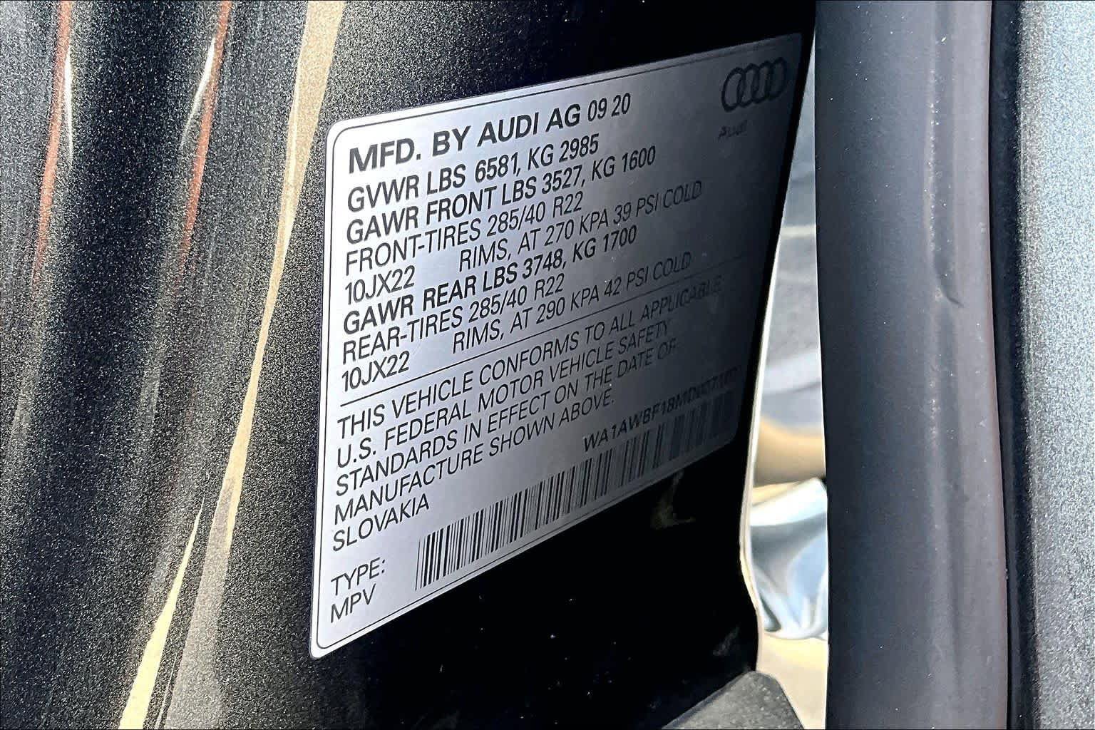 Used 2021 Audi SQ8 Premium Plus image 36
