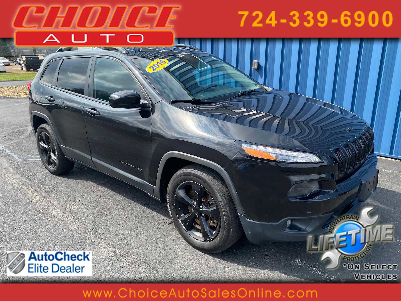 Used 2016 Jeep Cherokee Latitude w/ Comfort/Convenience Group AWD/4WD image 1