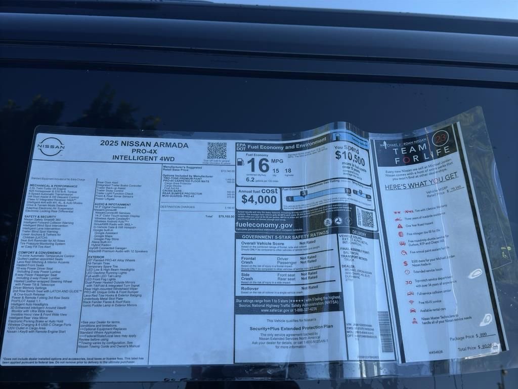 New 2025 Nissan Armada PRO-4X image 12