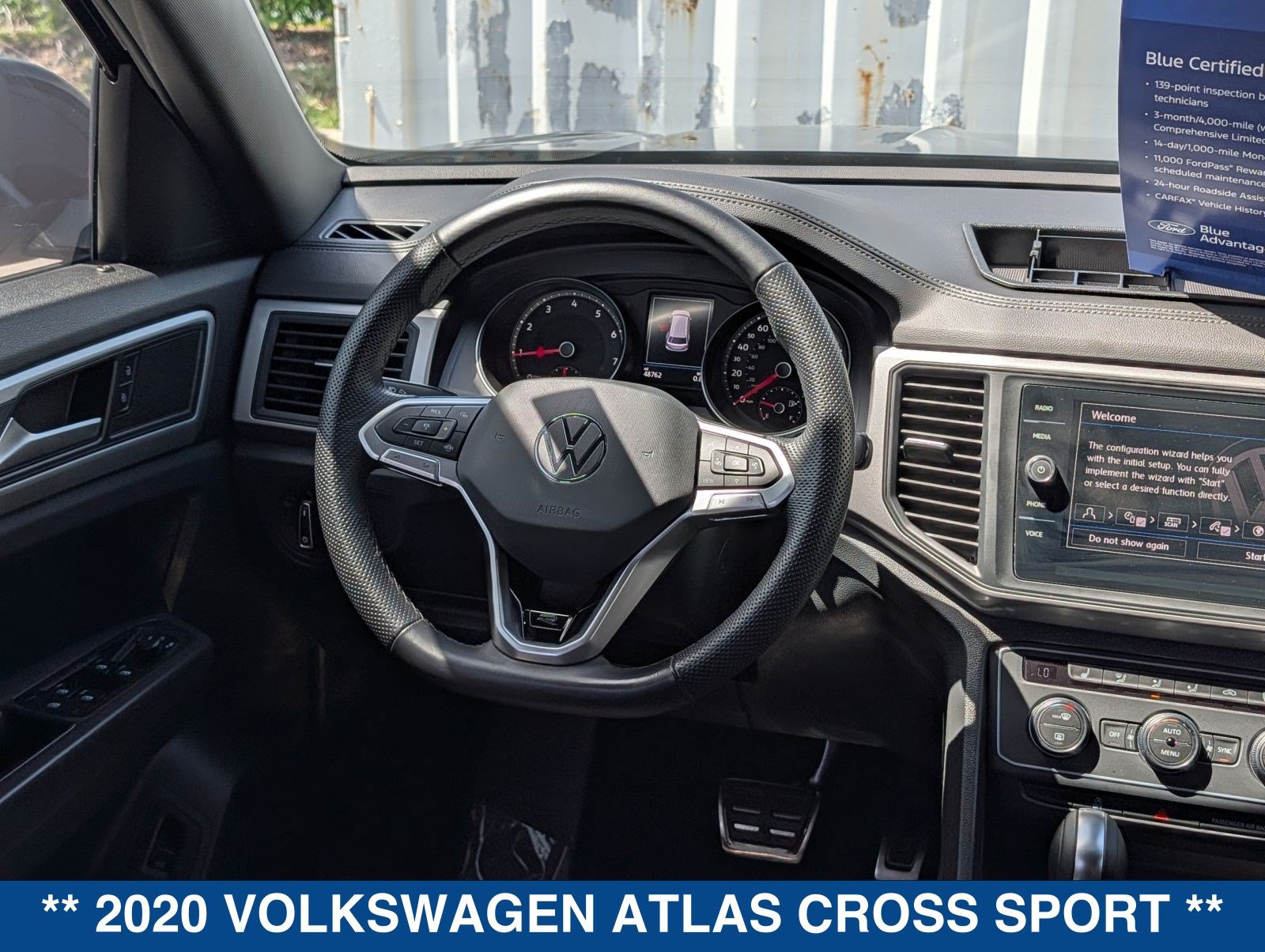 Used 2020 Volkswagen Atlas Cross Sport SE w/ Panoramic Sunroof Package FWD image 18
