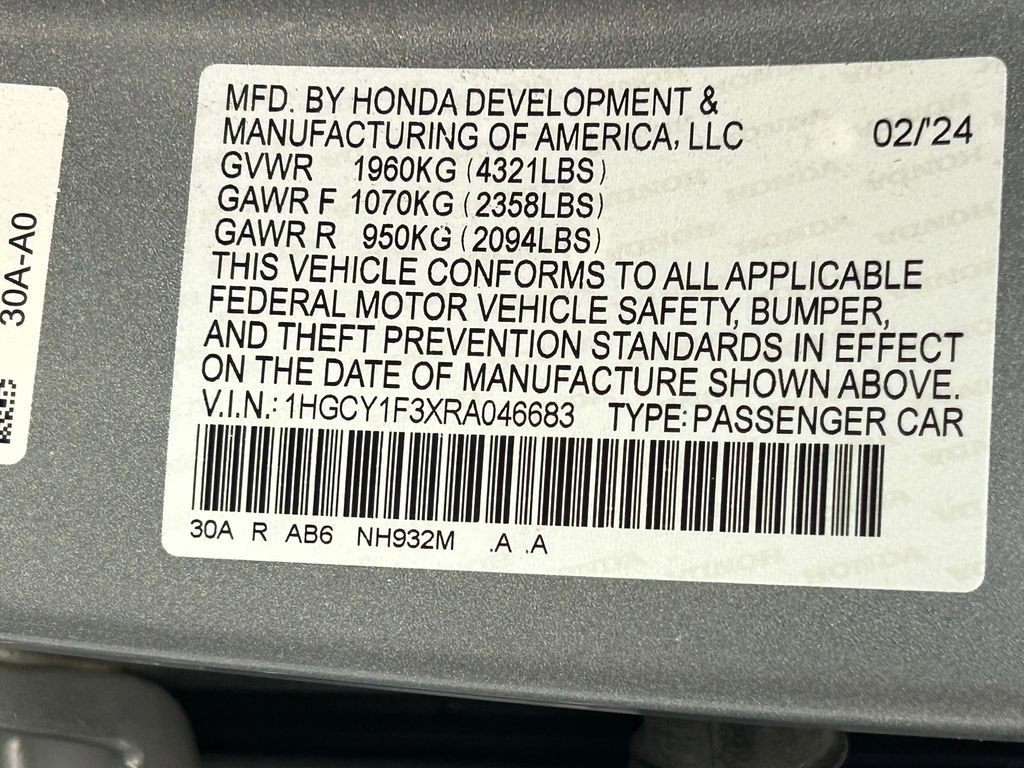 Used 2024 Honda Accord EX image 18